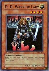 D.D. Warrior Lady - DCR-027 - Super Rare - Unlimited Edition